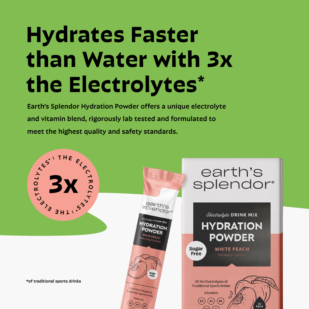 White Peach Sugar Free Hydration Powder