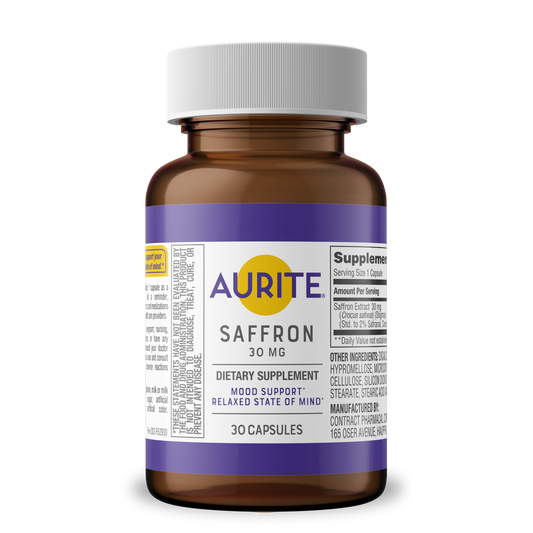 Aurite Saffron Supplement