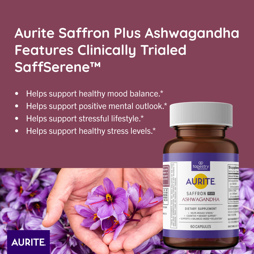 Aurite® Saffron Plus Ashwagandha