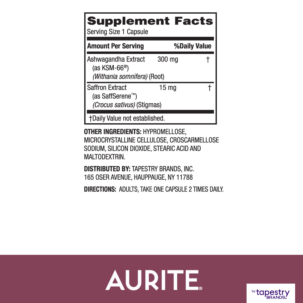 Aurite® Saffron Plus Ashwagandha